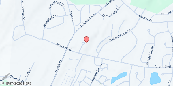 Map showing Country Kids 4H Food Pantry at 2 Father Tierney Circle, Washingtonville, NY