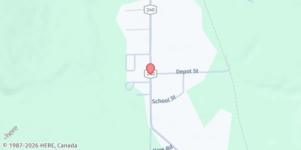 Map showing BFNC FOOD SHARE at 97 Lemon Street, West Valley, NY