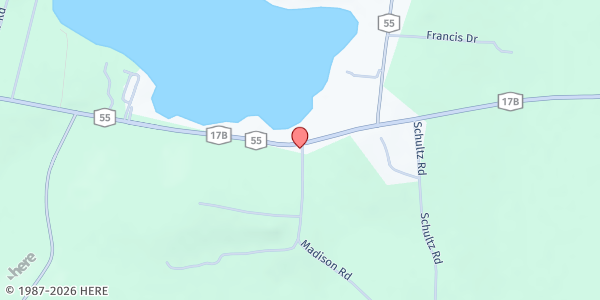 Map showing Shepherd's Pantry - Food Distribution Center at 6 Mattison Rd, White Lake, NY