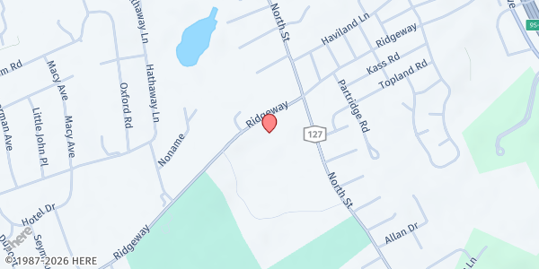 Map showing RIDGEWAY ALLIANCE CHURCH FOOD PANTRY at 465 RIDGEWAY, WHITE PLAINS, NY