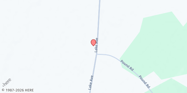 Map showing Lagoner Farm Stand at 6895 Lake Ave, Williamson, NY