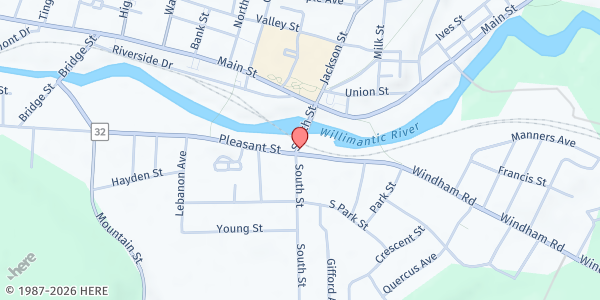 Map showing Hope Restoration Christian Fellowship at Hope Restoration Christian Fellowship, 117 State Rt., Windham, NY