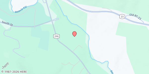 Map showing Hope Restoration Church - Food Distribution Center at 117 NY-296, Windham, NY