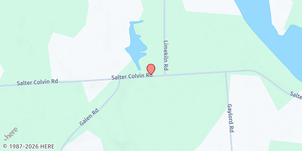 Map showing Cougar Cupboard, Inc. at 11631 Salter-Colvin Rd., Wolcott, NY