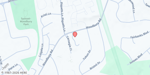 Map showing Eisler United Pantry at 678 Woodbury Road, Woodbury, NY