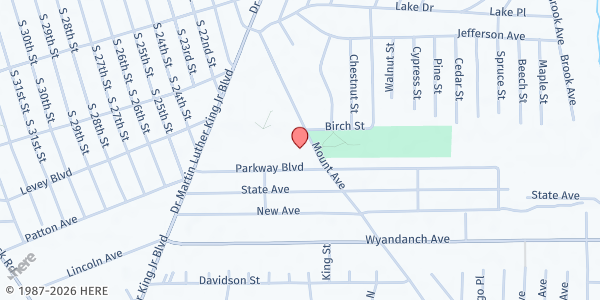 Map showing La Francis - Wyandanch at 788 Mount Avenue, Wyandanch, NY