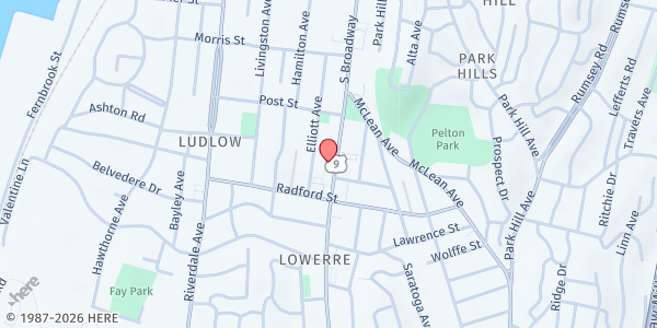 Map showing LIVING TRANSFORMATIONS at 435 SOUTH BROADWAY, SUITE 7, YONKERS, NY