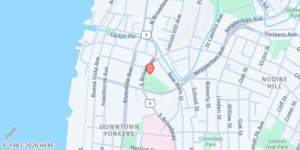 Map showing Yonkers Neighborhood Health Center at 30 South Broadway, Yonkers, NY
