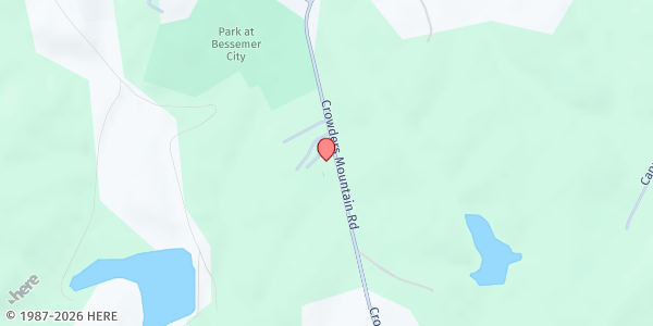 Map showing Mt Pleasant Community Center / Heavenly Harvest Pantry at 1420 Crowders Mountain Rd, Bessemer City, NC