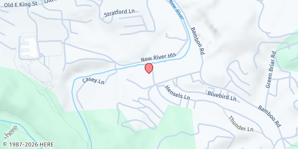 Map showing Hunger & Health Coalition at 141 Health Center Dr # C, Boone, NC