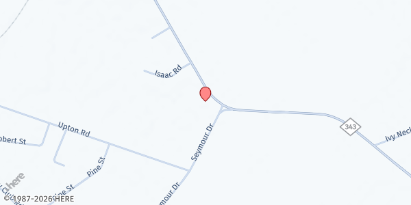 Map showing Camden Food Pantry at 197 NC Hwy. 343, Camden, NC