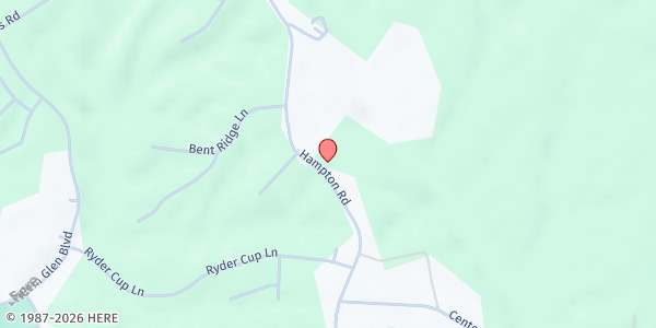 Map showing Clemmons Christian and Missionary at 4995 Hampton Road, Clemmons, NC