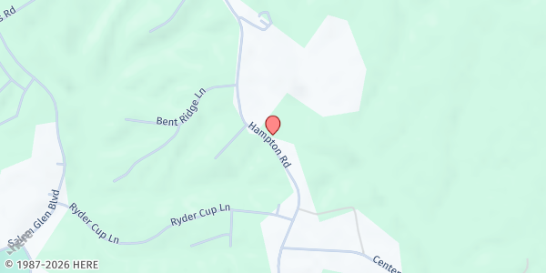 Map showing Iglesia Alianza Cristiana y Missionera at 4995 Hampton Rd., Clemmons, NC