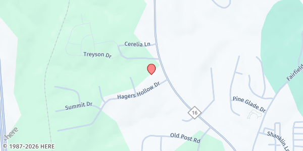 Map showing Lake Norman Food Mission - Food Pantry at 2381 S North Carolina 16 Hwy, Denver, NC