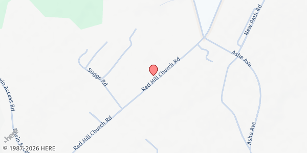 Map showing Recruiters for Christ Church at 931 Red Hill Church Rd., Dunn, NC