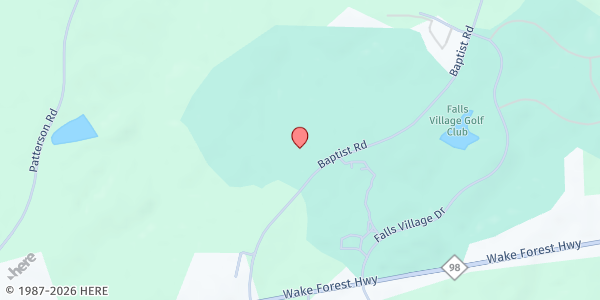 Map showing Craigs Outreach - Durham Location at 403 Baptist Rd., Durham, NC