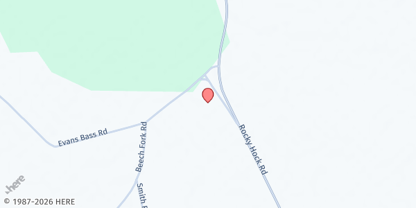 Map showing Rocky Hock Baptist Church at 113 Rocky Hock Hock Church Rd., Edenton, NC