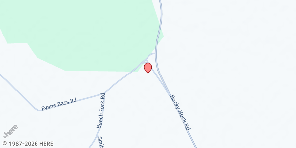 Map showing Rocky Hock Baptist Church at 113 Rocky Hock Hock Church Rd., Edenton, NC