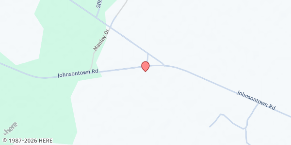 Map showing St. Rest Holiness at 5397 Johnsontown Rd., Elizabethtown, NC