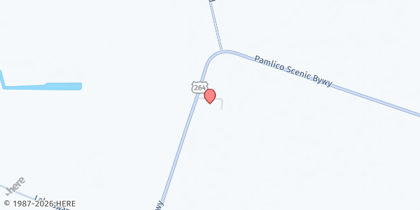 Map showing MFP Englehard at 33478 US hwy 264 E, Englehard, NC