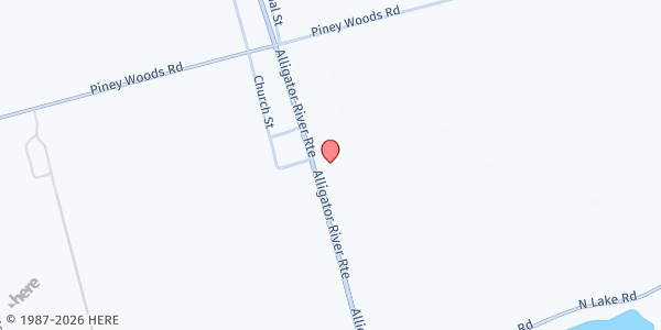 Map showing BRACE FAIRFIELD at 6680 NC Hwy 94, Fairfield, NC