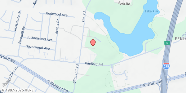 Map showing Beauty Spot Missionary Baptist at 7572 Raeford Rd., Fayetteville, NC