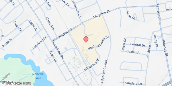 Map showing FSU College Access Programs Food Pantry at 1200 Murchison Rd., Fayetteville, NC