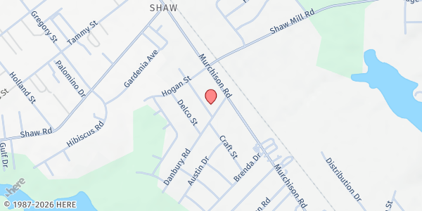 Map showing Shepherd's Bread - FFWC at 1014 Dandbury Rd., Fayetteville, NC