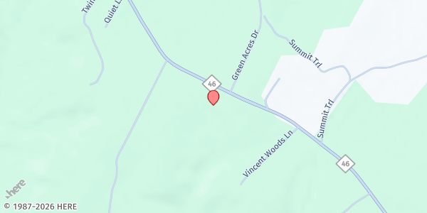 Map showing MFP Gaston at 962 NC Hwy 46, Gaston, NC
