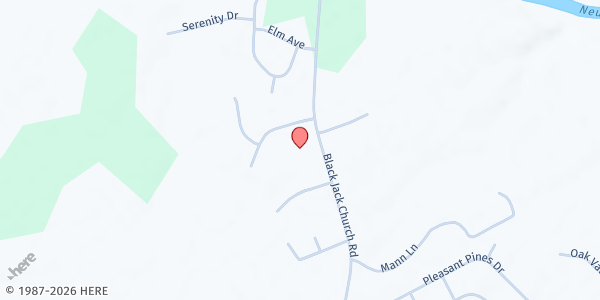 Map showing Make a Difference Food Pantry at 341 Black Jack Church Rd., Goldsboro, NC