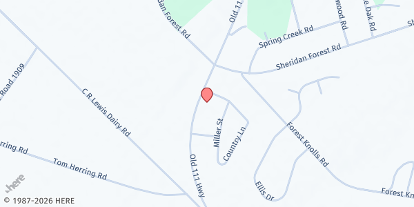 Map showing Save the Family Church Ministries at 3381 Wayne Memorial Dr., Goldsboro, NC