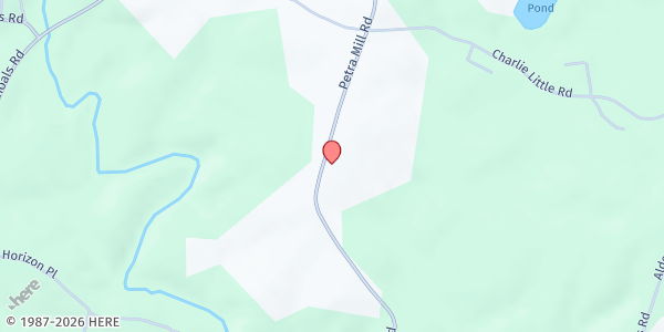 Map showing Covenant Fellowship Ministries at 6062 Petra Mill Rd, Granite Falls, NC