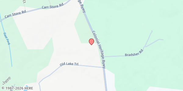 Map showing Cedar Grove Mt. Zion AME Church at 5124 Hwy. 86 N., Hillsborough, NC