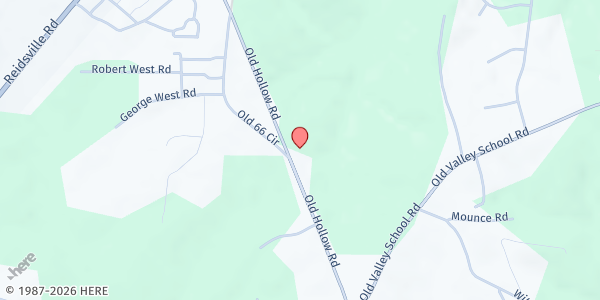 Map showing Project RE3 Hope Center at 3801 Old Hollow Rd., Kernersville, NC