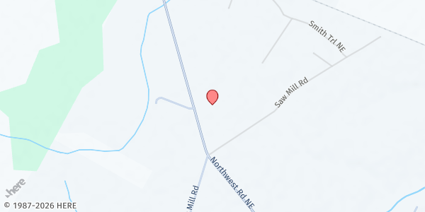 Map showing Salvation and Deliverance Church at 4402 NW. Rd., Leland, NC