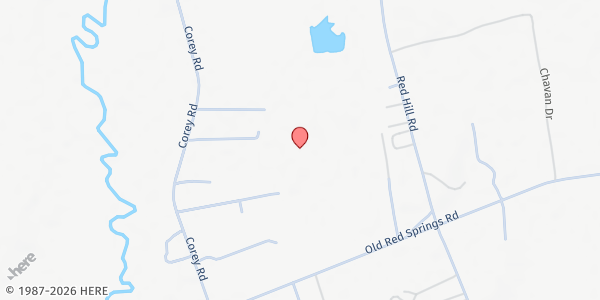 Map showing Tuscarora Nation of NC at 288 Tuscarora Nation Rd., Maxton, NC