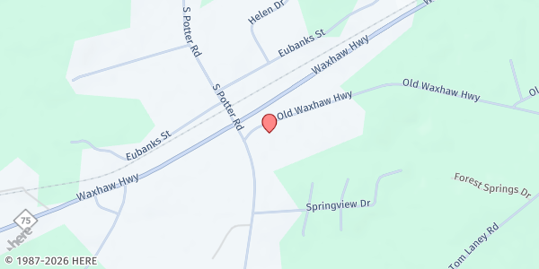 Map showing Mineral Springs UMC at 5915 Old Waxhaw-Monroe Rd, Monroe, NC