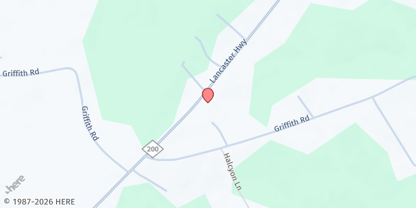 Map showing Open Arms Community Outreach - Monroe at 4603 Lancaster Highway, Monroe, NC