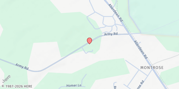 Map showing Action for Christ Ministries at 429 Army Rd., Montrose, NC