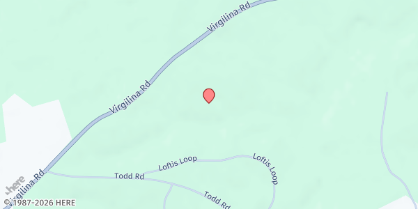 Map showing Zion Christian Center at 2850 Virgilina Rd., Montwood, NC