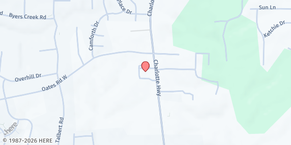 Map showing FeedNC Mooresville at 2456 Charlotte Highway, Mooresville, NC