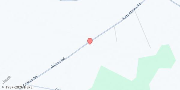 Map showing New St. Delight UHC at 693 Suttontown Rd., Mt. Olive, NC