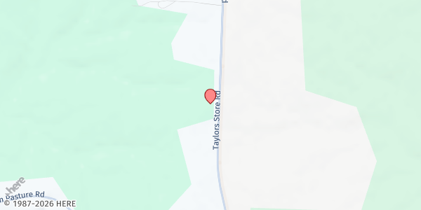 Map showing Community Chapel Church at 11556 Taylor Store Rd., Nashville, NC