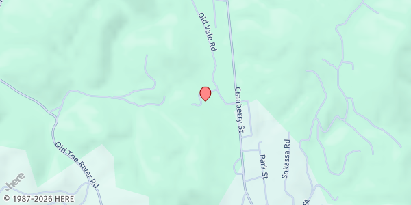 Map showing Feeding Avery Families Food Pantry at 189 Old Vale Road, Newland, NC