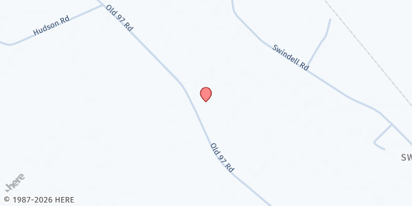 Map showing Macedonia Church of Christ at 1678 Swamp Road, Pantego, NC