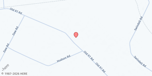 Map showing Macedonia Church of Christ at 1668 Swamp Rd., Pantego, NC