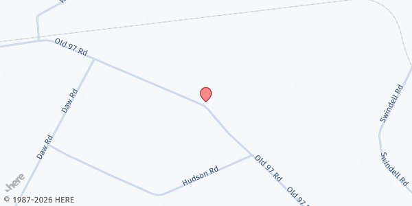 Map showing Macedonia Church of Christ at 1668 Swamp Road, Pantego, NC