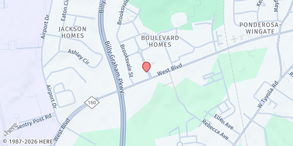 Map showing Renaissance West - The Bulb at 3241 New Renaissance Way, Renaissance West, NC