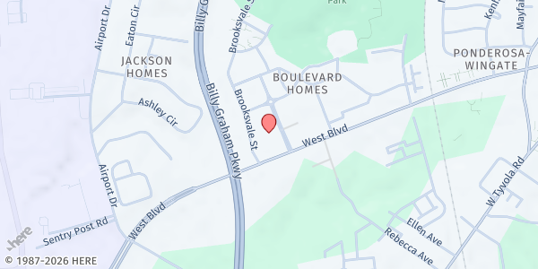 Map showing The Bulb Mobile Markets - Renaissance West at 3241 New Renaissance Way, Renaissance West, NC