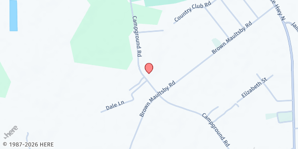 Map showing PITTMAN'S CHAPEL CHURCH at 970 Campground Rd, Runnymeade, NC